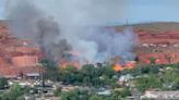 Crews investigating apparent brush fire near Dixie Rock in St. George