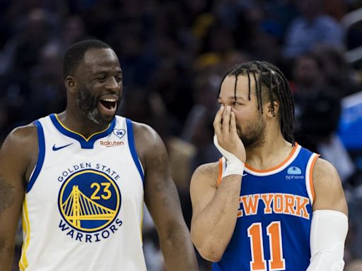 Jalen Brunson's 3-Word Post About Steph Curry Went Viral