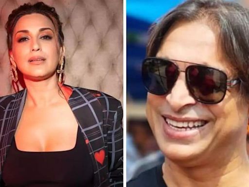 Sonali Bendre on Pakistani cricketer Shoaib Akhtar's 'If she doesn’t marry me, I'll kidnap her' remark: 'Don't know how…'