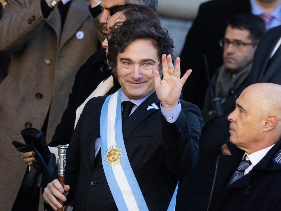 Big Tech is cozying up to Argentina's firebrand president as it sets its sights on the country's 'white gold'