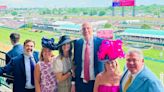 New UK men’s basketball coach Mark Pope attends 2024 Kentucky Derby at Churchill Downs