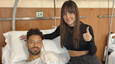 Arsenal defender Pablo Mari provides update on stab wound from hospital bed: ‘Fortunately, we are fine’