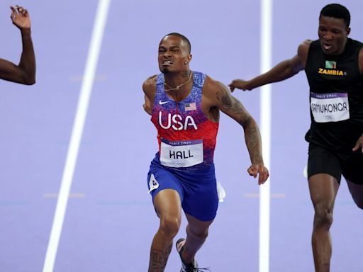 Quincy Hall Of U.S. Wins Olympic 400-Meter Final With Epic Surge Down Stretch