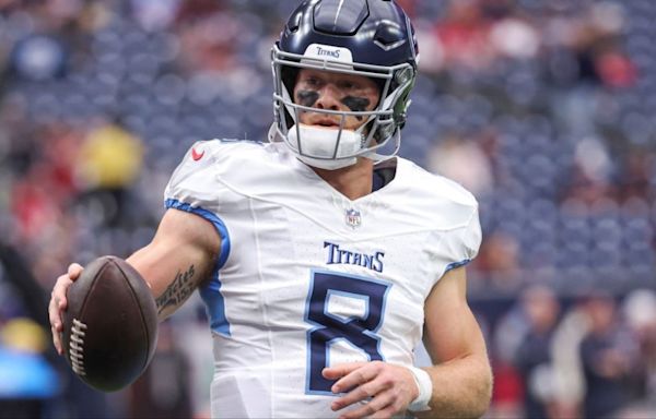 'Thank God He Slid To Us': Titans HC Speaks Glowingly About Franchise QB