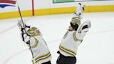 Marchand breaks team playoff goals mark, Bruins beat Maple Leafs 3-1 to move within win of advancing