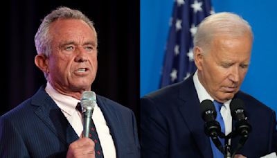 El candidato independiente Robert Kennedy Jr. felicita a Joe Biden por renunciar a la candidatura demócrata