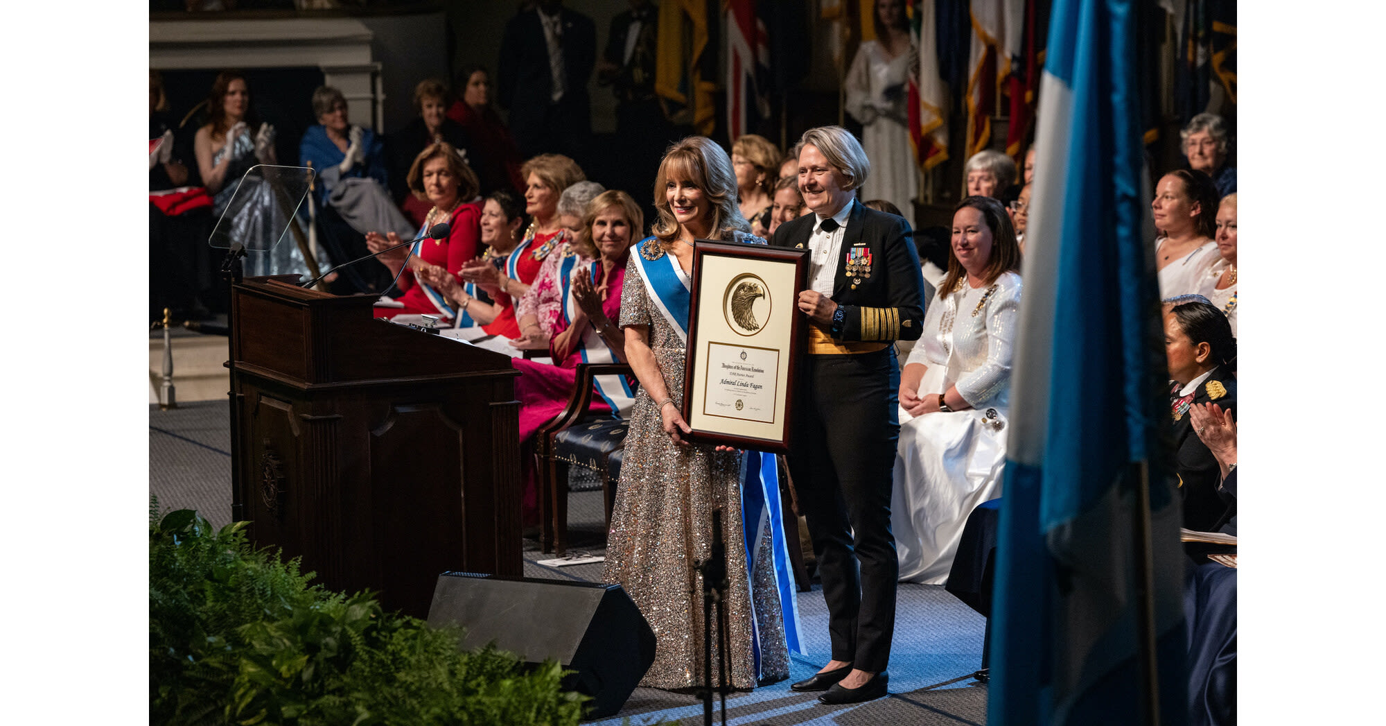 18 Honored with Awards Before 3,500 Members and Guests at the Daughters of the American Revolution's 133rd Continental Congress