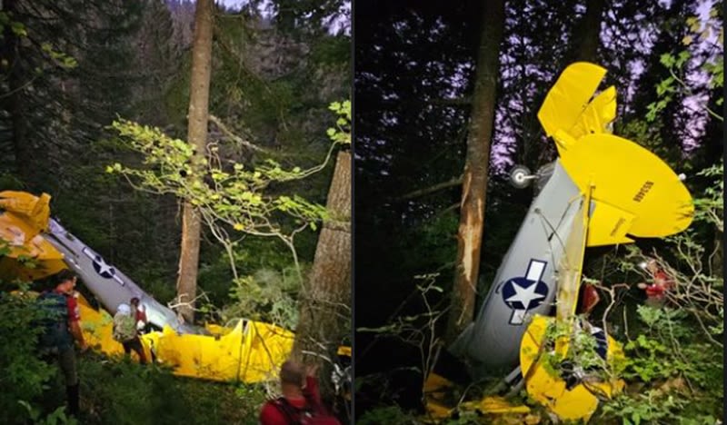 1 dead, 1 survivor after Friday plane crash in Gifford Pinchot National Forest in Washington