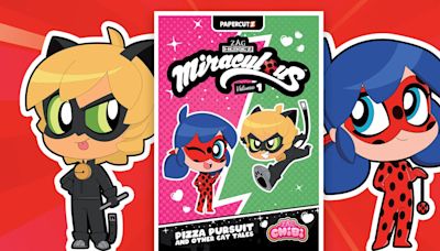 Miraculous' Ladybug & Cat Noir are going Chibi again, this time with pizza!