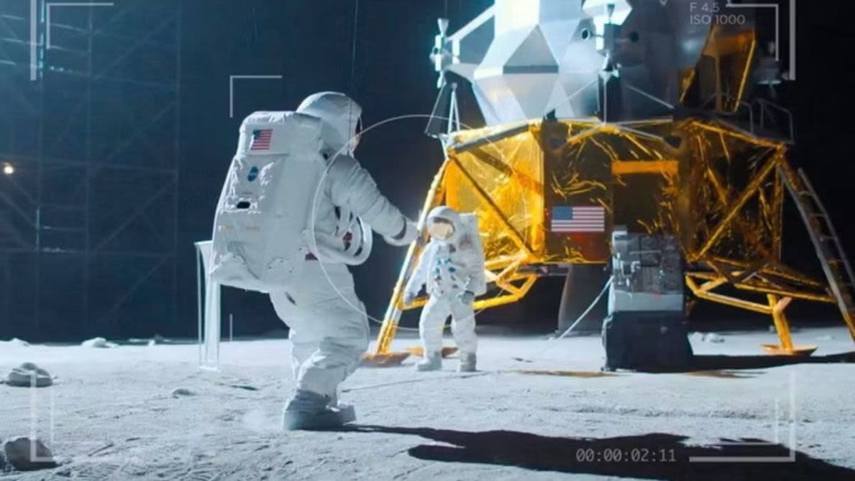 Is there a 'true' story behind the fake Apollo moon landing in 'Fly Me to the Moon?'