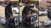 La Vespa más potente del mundo, movida por un motor V2 turbo de estilo Harley-Davidson y, aunque no te lo creas, funciona