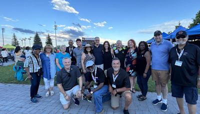 A rainbow of joy at West Island Blues Fest