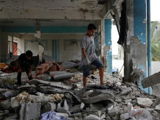 Israel reivindica bombardeio contra escola de Gaza com 37 mortos