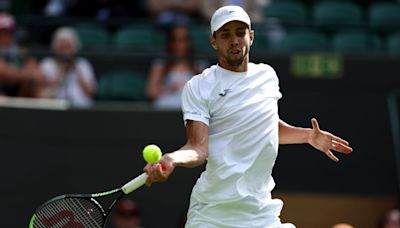 Daniel Galán sufrió un revés en Wimbledon con consecuencias en el ranking