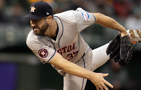 Houston Astros Starter Justin Verlander Reflects on His Career Dominating the A's