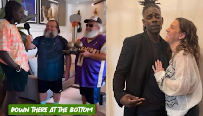 Watch: Jrue Holiday Wins Hilariously Suggestive Most Tenacious D MVP Award From Jack Black Who Tried to Crash...