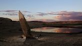 'It's such a strange thing to see': Photos show Lake Mead on the verge of becoming a 'dead pool'