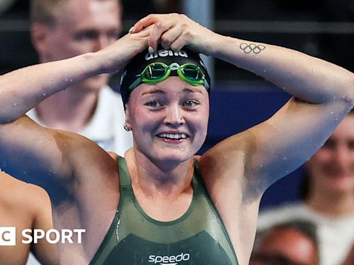 Olympics swimming: McSharry wins Ireland's first medal at Paris Olympics