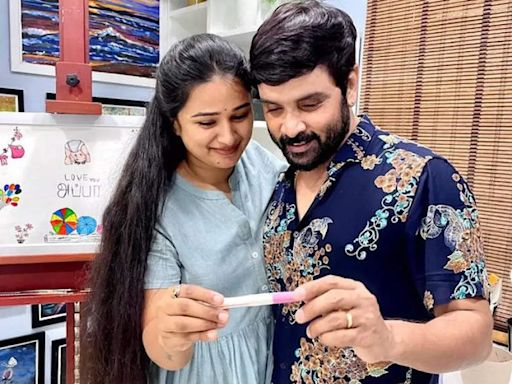 TV couples Snekan- Kannika announce pregnancy with a sweet post - Times of India