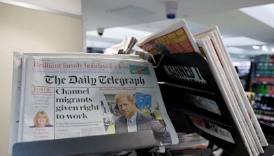 RedBird IMI opens bids for its sale of UK's Telegraph newspaper