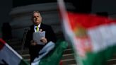 Hungary's Orbán rails against the EU and 'the Western world' in a speech on a national holiday