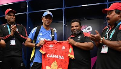 Watch: Rahul Dravid speaks in Canada dressing room, recalls his Scotland stint