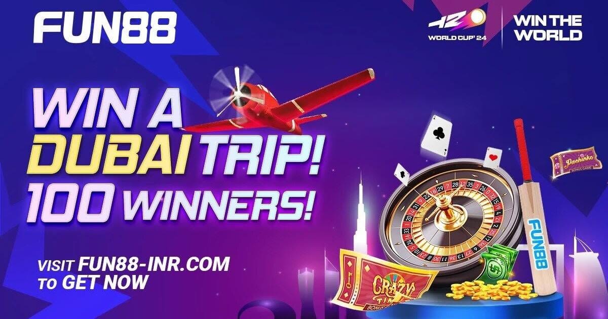 Fun88 Announces T20 World Cup Lucky Draw: Win a Dubai Trip & More