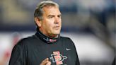 SDSU coach Brady Hoke, AD walk out of conference amid questions about alleged rape by former players