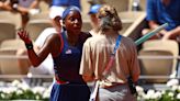 Coco Gauff loses an argument with the chair umpire and a match to Donna Vekic at the Paris Olympics