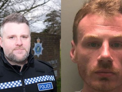 Off-duty PC stabbed by double killer set to receive King's bravery award | ITV News