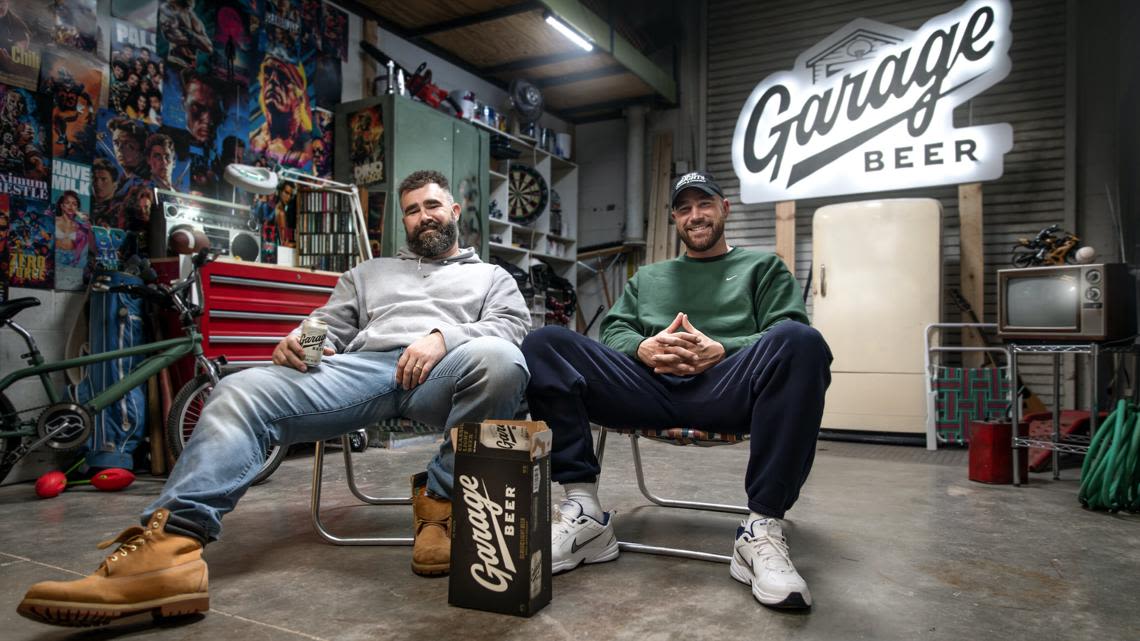 Cleveland Heights' Jason and Travis Kelce become 'significant owners' of Ohio-based Garage Beer