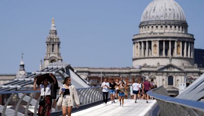 London weather: Heatwave to sweep capital with 29C temperatures at start of school holidays