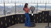 NY: Padma Lakshmi visits the Empire State Building - 52951090