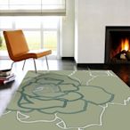范登伯格 - 荷莉 進口地毯 - 瑰蔓 (綠) (大款 - 160 x 230cm)