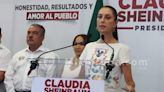 Niega Claudia Sheinbaum temas de inseguridad en cambio de agenda en Michoacán