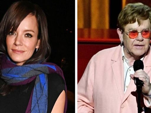 Lily Allen confesses Elton John ‘resentment’ but apologises for her mistake