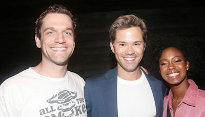 Photos: Andrew Rannells Stops By THE NOTEBOOK!