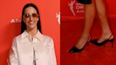 Caitlin Clark Swaps Prada Heels for Comfortable Ugg Clogs at WNBA Draft 2024