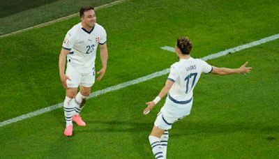 Shaqiri scores stunning goal in Switzerland's 1-1 draw with Scotland at Euro 2024