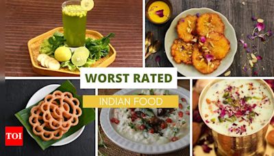 Indian Worst Food: From Achappam to Malpua: The list of world’s worst Indian dish is quite shocking | - Times of India