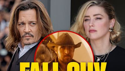 Ryan Gosling Movie 'The Fall Guy' Criticized For Johnny Depp, Amber Heard Joke