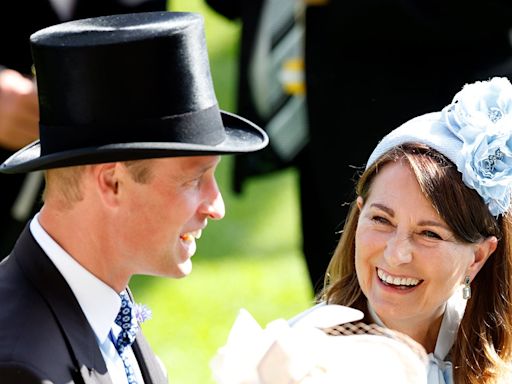 Prince William Attends Royal Ascot With Kate Middleton's Parents Amid Wife's Cancer Treatments