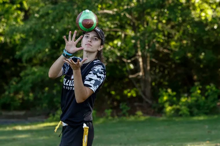 Flag football gave Lansdale Catholic grad Caitlin Quinn a college opportunity she didn’t know was possible