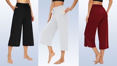 'Loose fitting without being frumpy' These comfy capri pants are down to $22