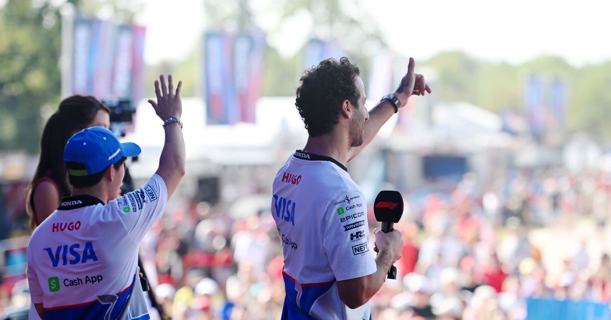 Daniel Ricciardo and Yuki Tsunoda looking for more after practice at the Italian Grand Prix