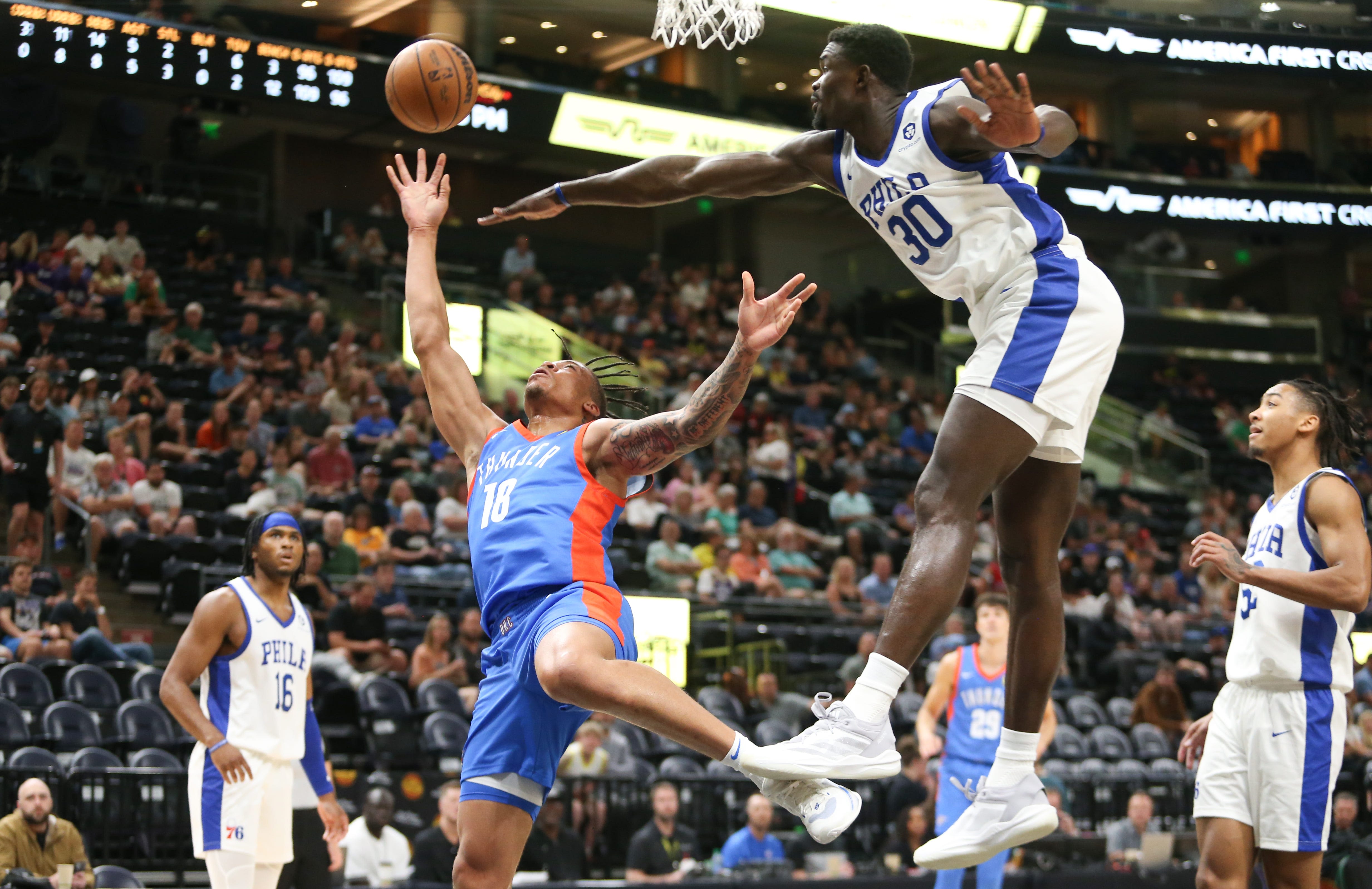 OKC Thunder vs Raptors score updates from NBA Summer League in Las Vegas