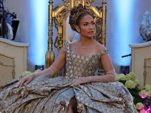 Crafted by 40 artisans, Jennifer Lopez’s Bridgerton-inspired dress took over 3,400 hours to make; features over half a million crystals