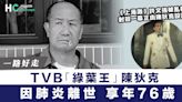 【一路好走】TVB「綠葉王」陳狄克因肺炎離世 享年76歲