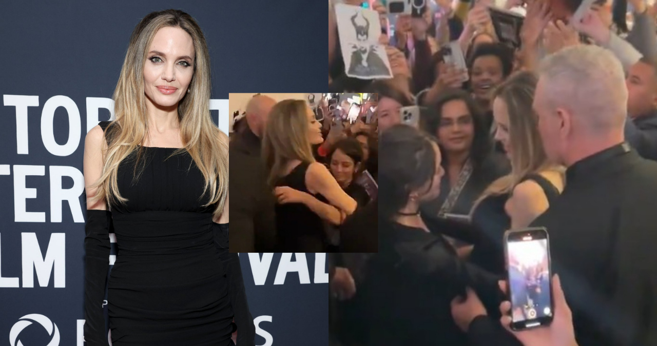 Angelina Jolie's reaction to a fan grabbing her at TIFF goes viral; Watch