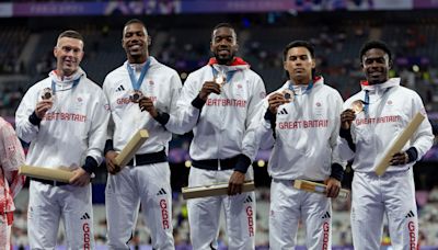 Jeremiah Azu finishes Olympics on a high with bronze medal